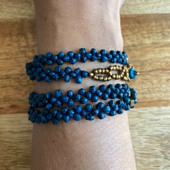 Noonday Beaded Wrap Bracelet - Picture 1 of 1